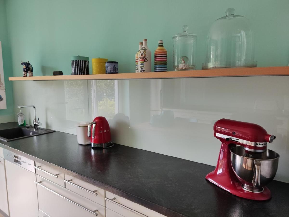 Zen Apartment - Spacious - Garden - Kitchen Karlsruhe Bagian luar foto